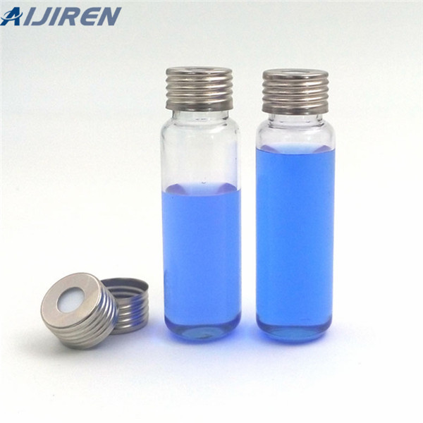 neck long 20ml gc glass vials in white supplier VWR